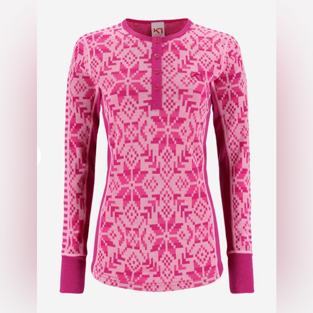 Kari Traa Else Long Sleeve Baselayer - 100% Merino Wool - Fucha